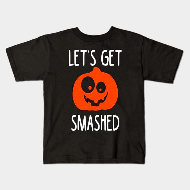 Let's Get Smashed Kids T-Shirt by nicolasleonard